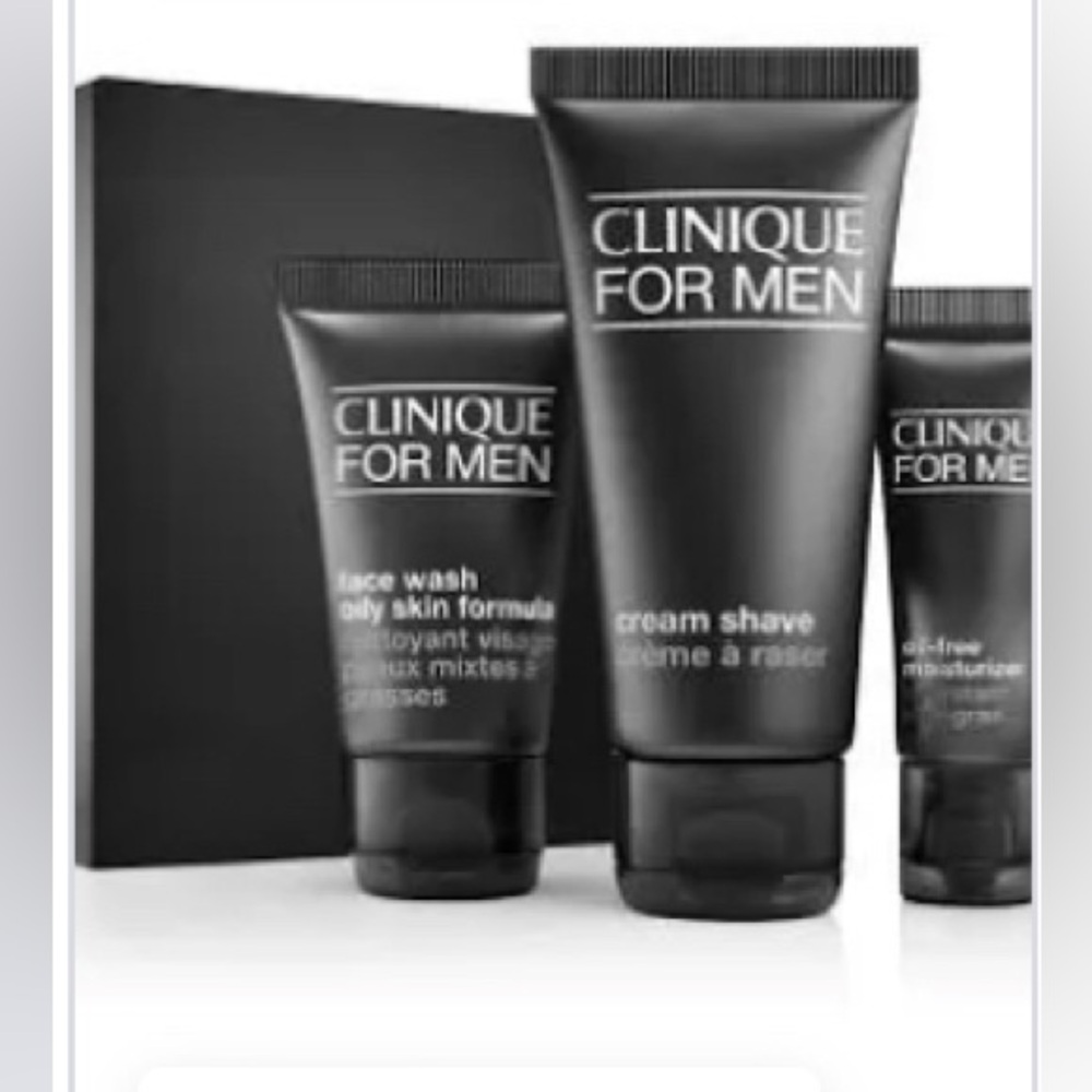 CLINIQUE FOR MEN TRY AND TRAVEL